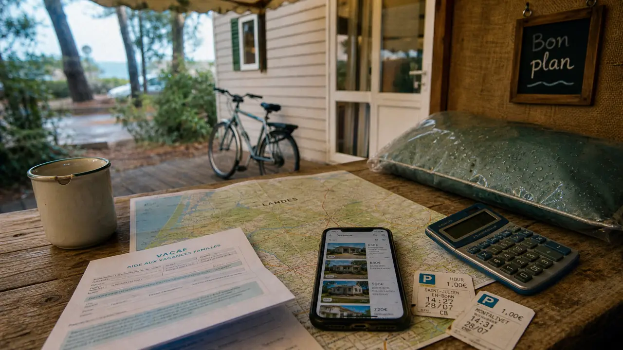 Bon vacances Landes : aides CAF et location vérifiée