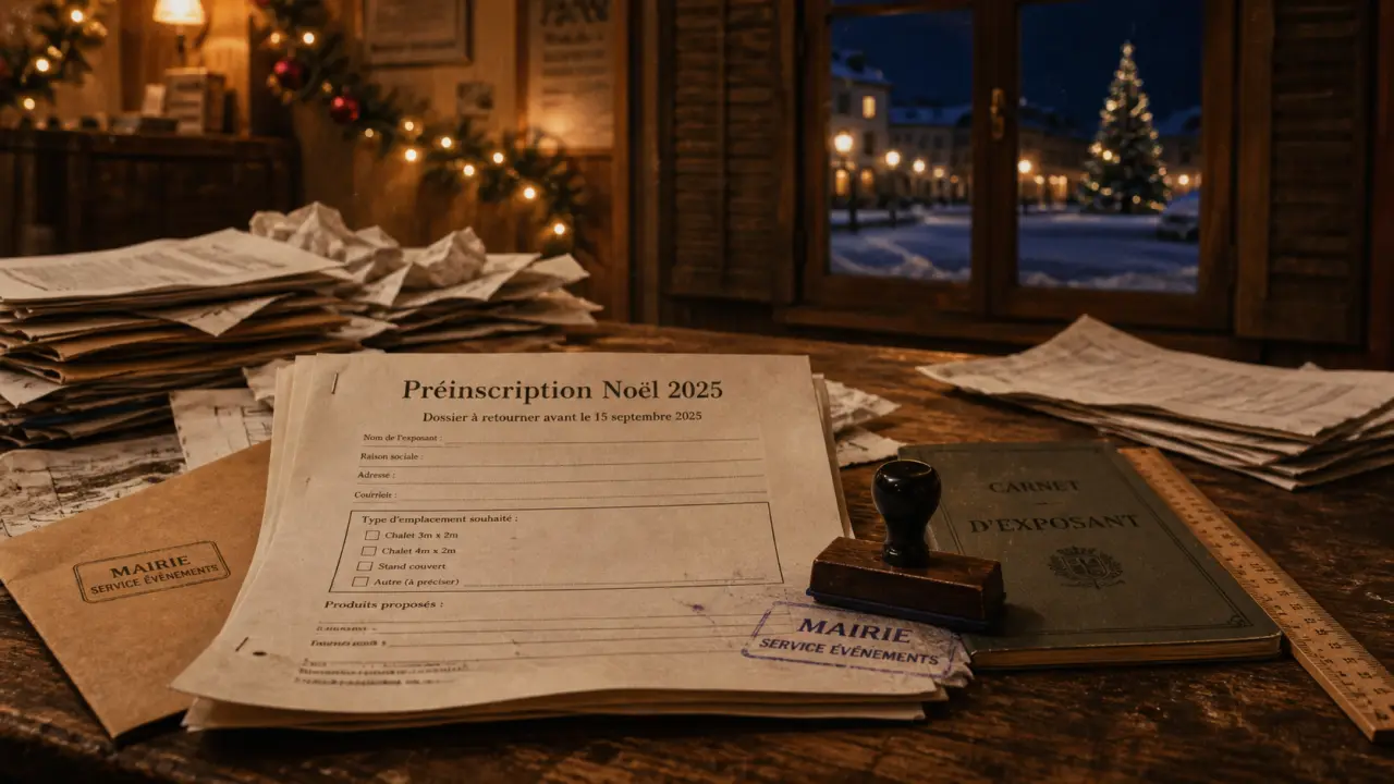 Marché de noël mont-de-marsan 2025 : PDF préinscription à vérifier