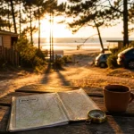 Pierre et Vacances Landes Biscarrosse : carte et chemin vers la plage