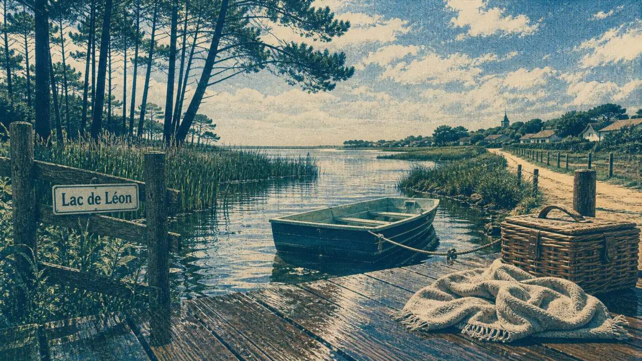 Que faire à Leon Landes : lac de Léon et courant d’Huchet