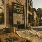 Que faire à roquefort landes : carnet de randonnée, carte et ruelle vers les pins