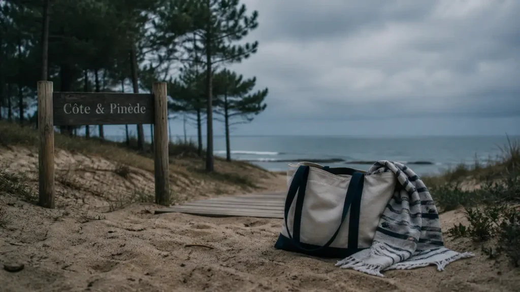 Que faire landes : océan calme et pinède