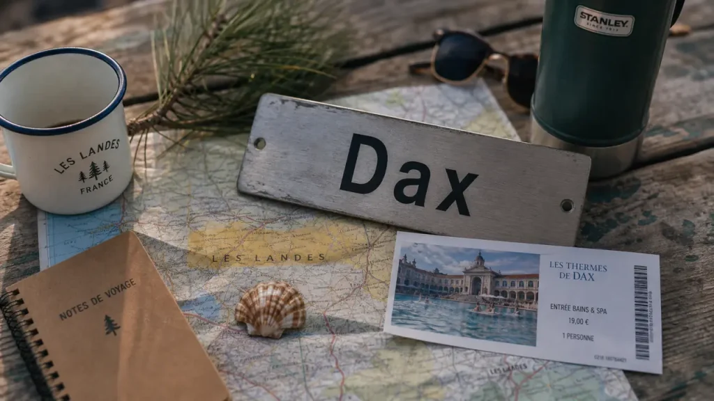 Quelle ville visiter dans les Landes : Dax, carte des Landes et thermes