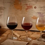 Vin du sud ouest : verres de dégustation et carte des appellations pour lire l’étiquette