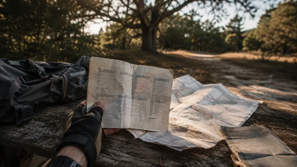 Calendrier des randonnées pédestres dans les landes : carnet et carte, bonne saison