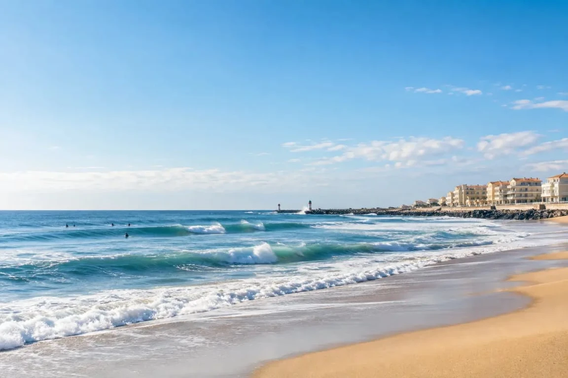 Location vacances Capbreton près de la Plage centrale et de l’océan