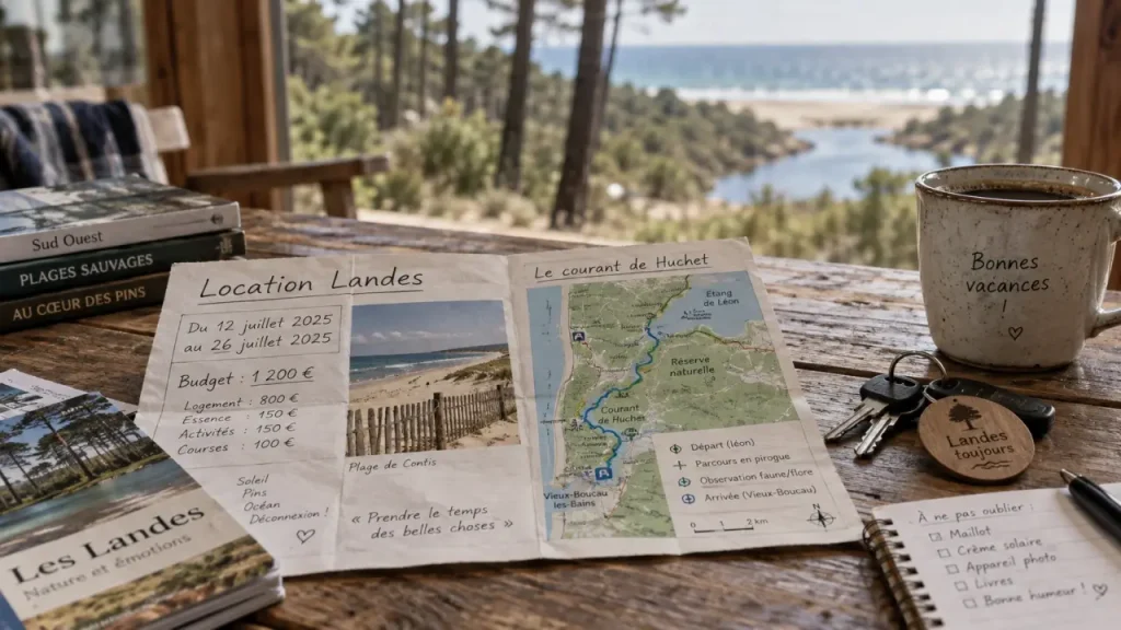 Location vacances Landes : comparer budget, distance et équipements