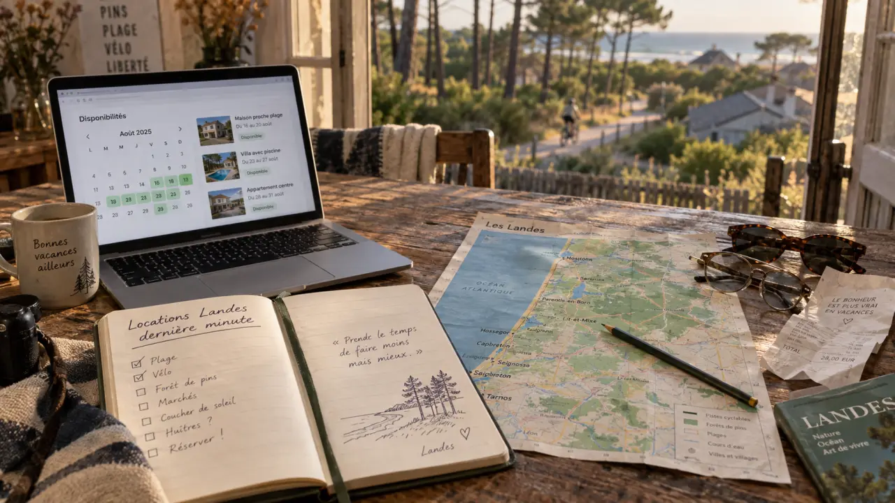 Locations vacances Landes dernière minute : recherche côte et lacs