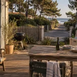 Maison a louer landes vacances : terrasse, jardin et aperçu de l’océan