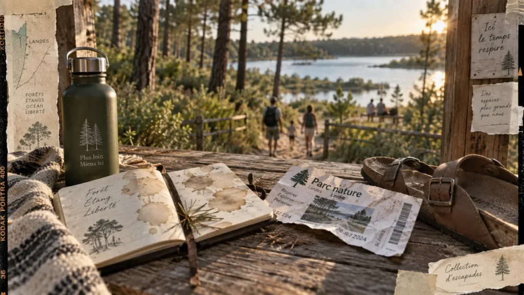 Parc à visiter dans les Landes : nature, animaux et étang