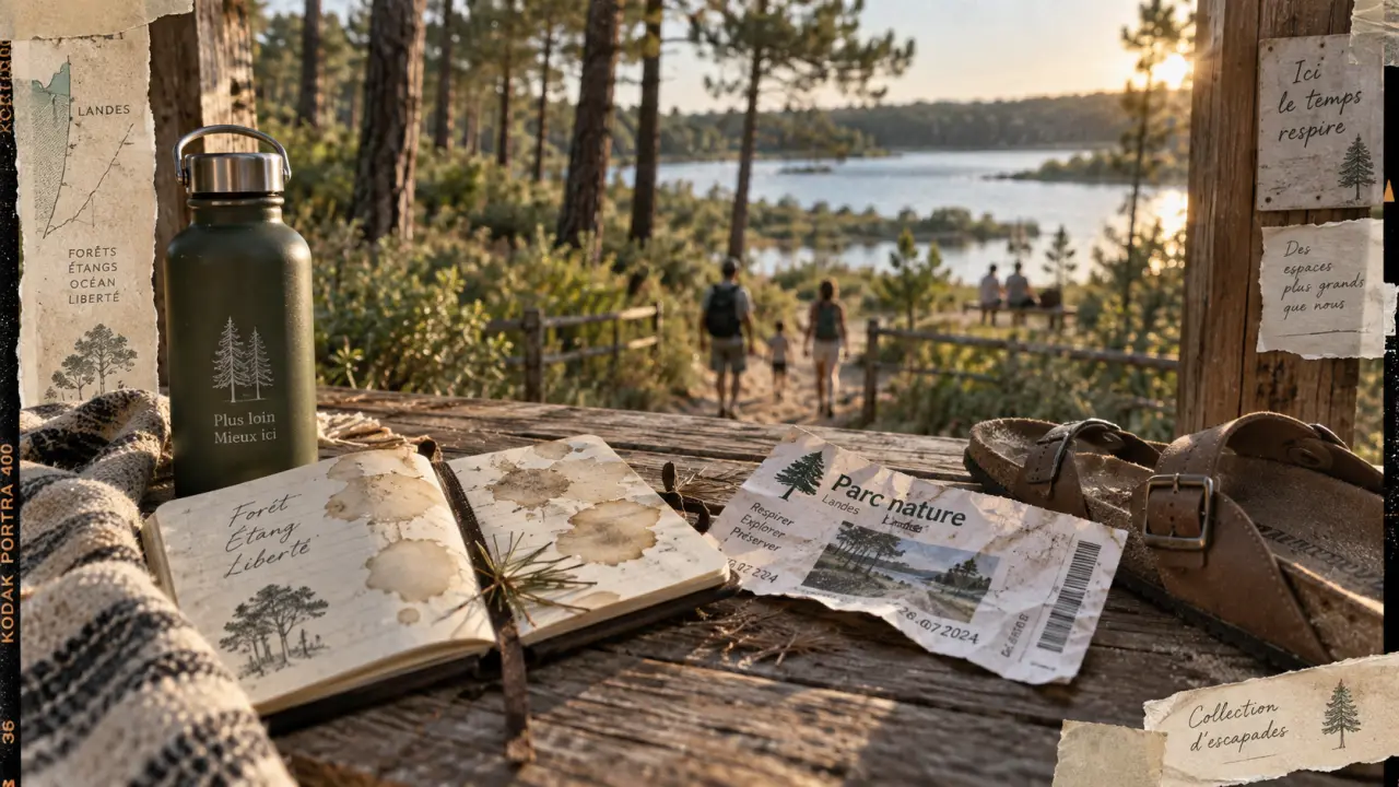 Parc à visiter dans les Landes : nature, animaux et étang