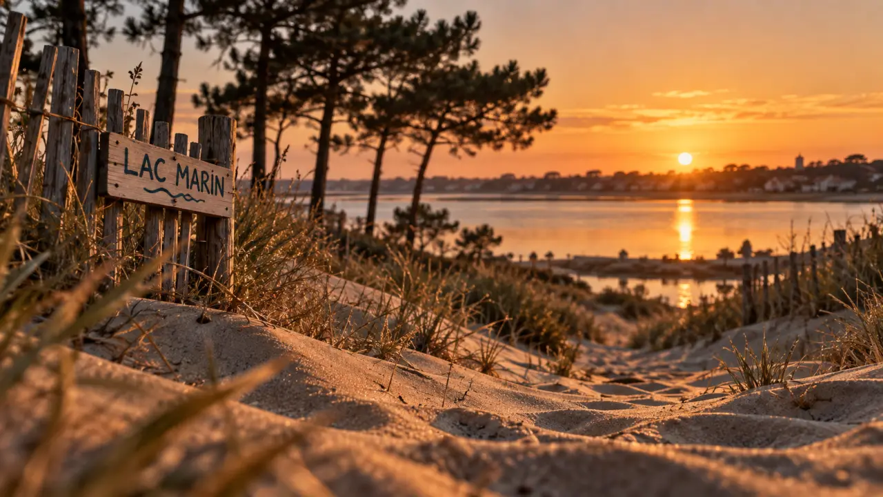 Que faire dans le sud des landes : lac marin et plages à Hossegor, dunes et pins maritimes