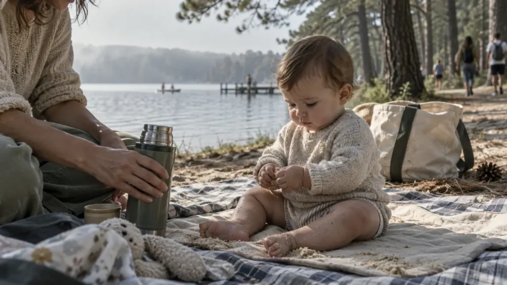 Que faire dans les Landes avec un bébé ? Lacs calmes, balades à l’ombre et villages faciles