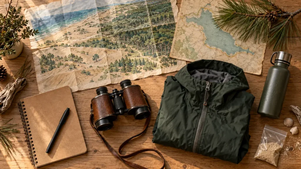 Vacances de Toussaint dans les Landes : forêt dorée, océan tonique et villages au calme