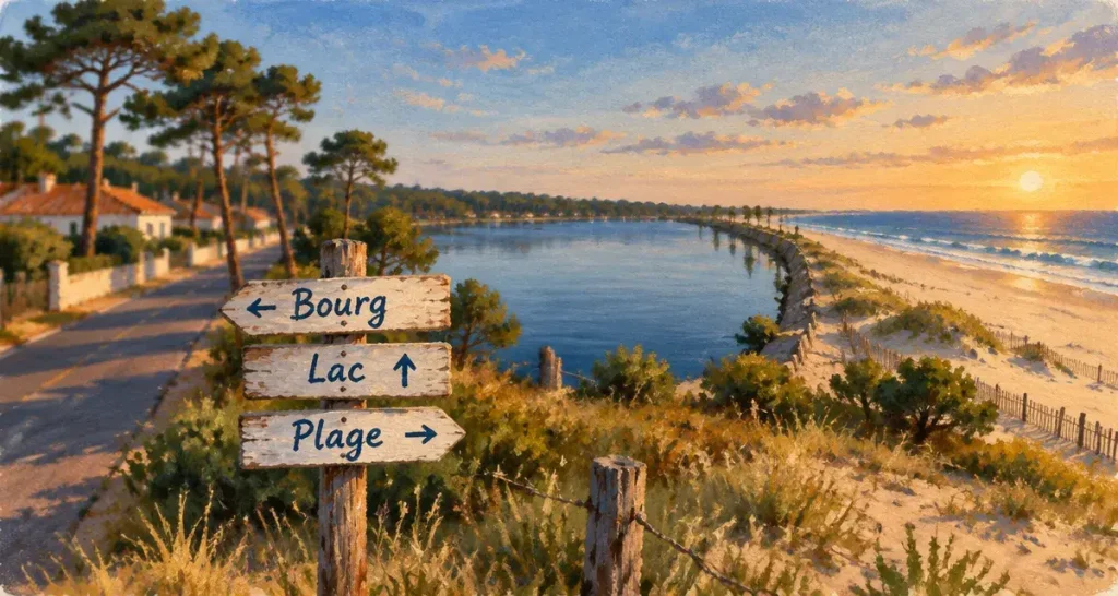 Biscarrosse est une ville entre bourg, lac et océan : les repères pratiques