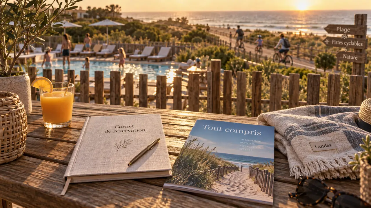 Vacances landes tout compris : océan et piscine