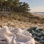 Vacances naturistes landes : océan et pinède, zone naturiste sur la plage